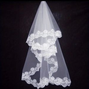 Elegant 1 meter long Bridal veil with comb cape, Beautiful